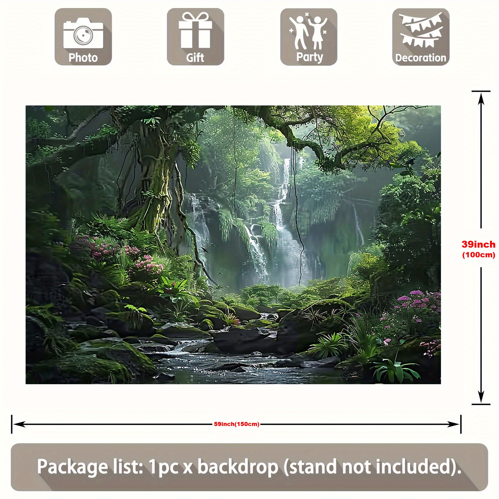 Tropical Rainforest Tapestry W - Home Decor Under 100 avis et prix