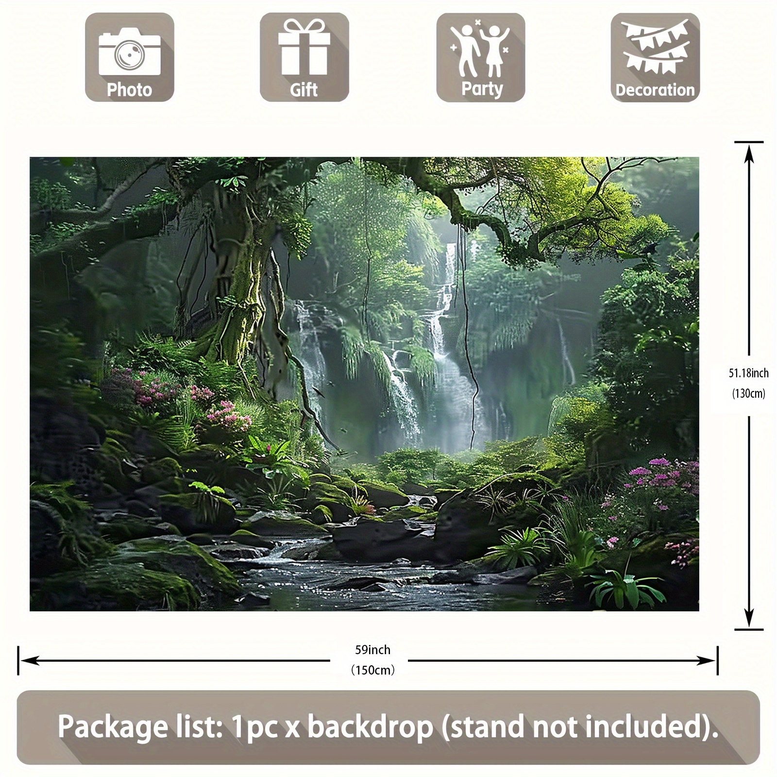 Tropical Rainforest Tapestry W - Home Decor Under 100 avis et prix