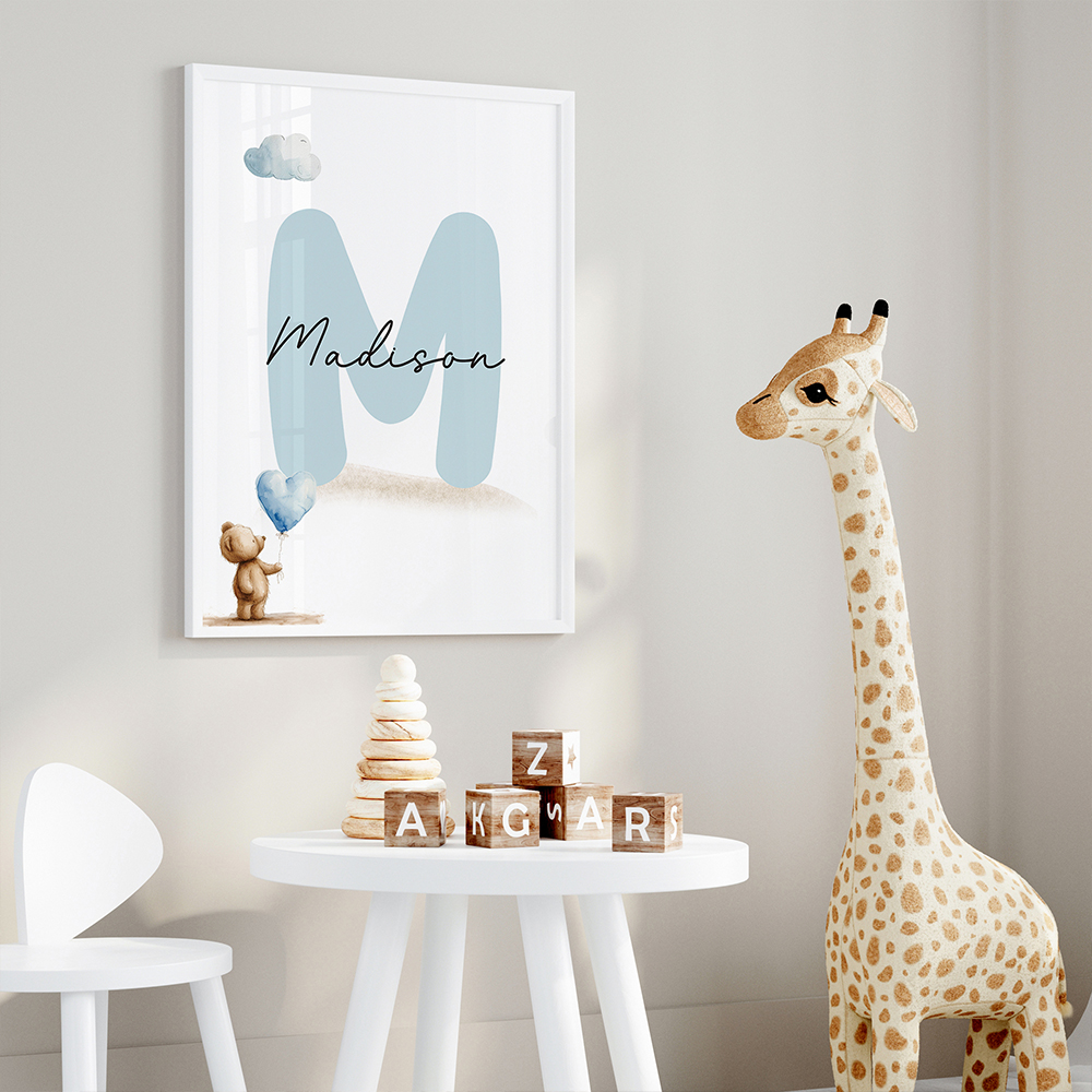3pcs Personalized Name Blue Be - Home Decor Aesthetic avis et prix
