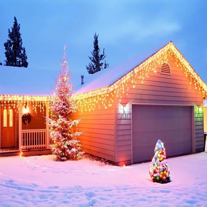 Christmas Icicle String Lights - String Curtain Light avis et prix