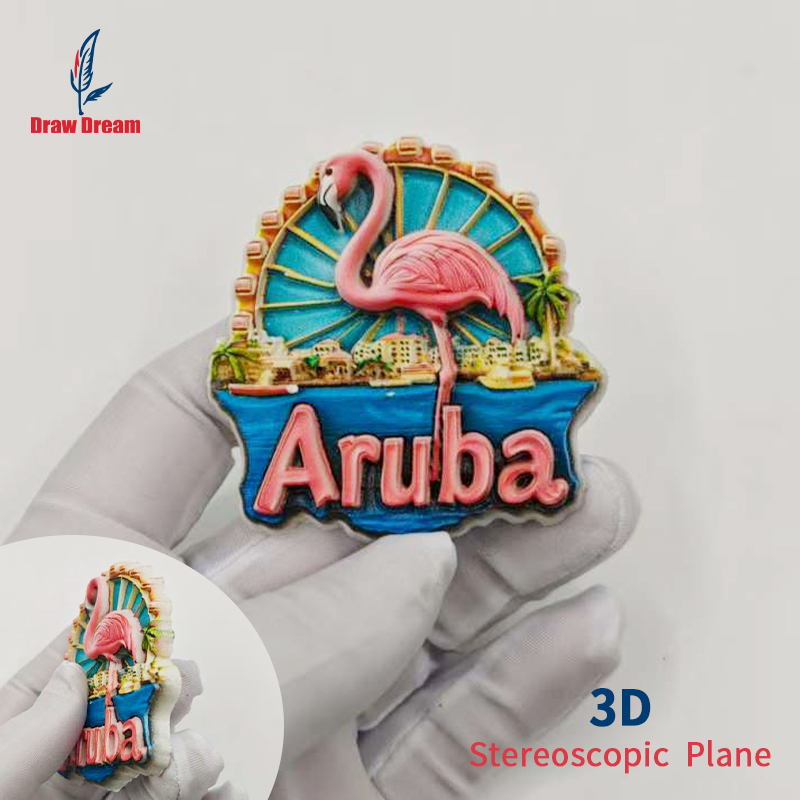 1Pc Netherlands 3D Stereo Refr - Home Decor Netherlands avis et prix