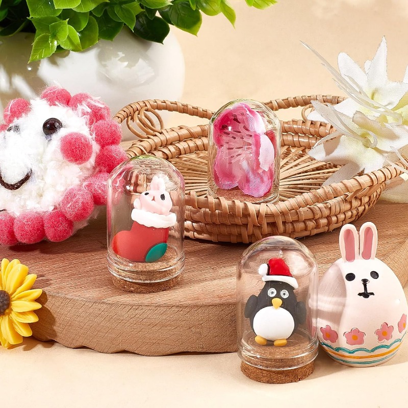 20 Sets Glass Cloche Dome Mini - Terrarium Glass Bottle avis et prix