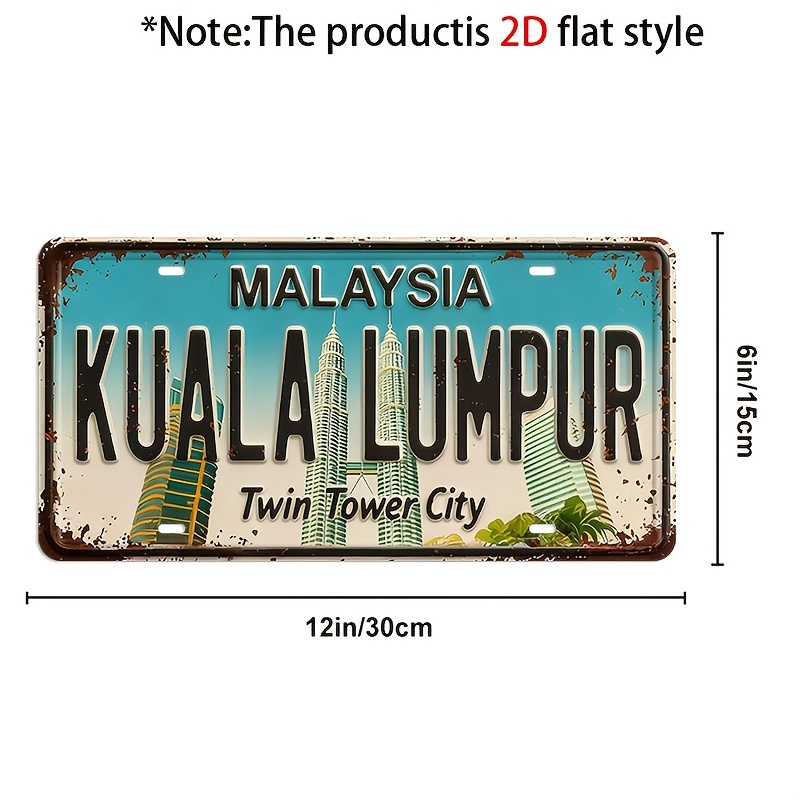 2D Flat, Decorative Only, Vint - Home Decor Kuala Lumpur avis et prix
