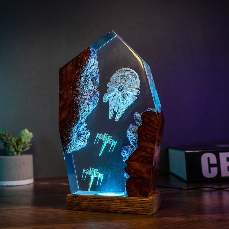 Table Resin Lamp Universe War  - Home Decor Inspo avis et prix