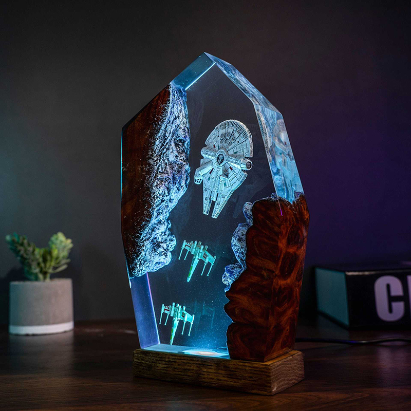 Table Resin Lamp Universe War  - Home Decor Inspo avis et prix