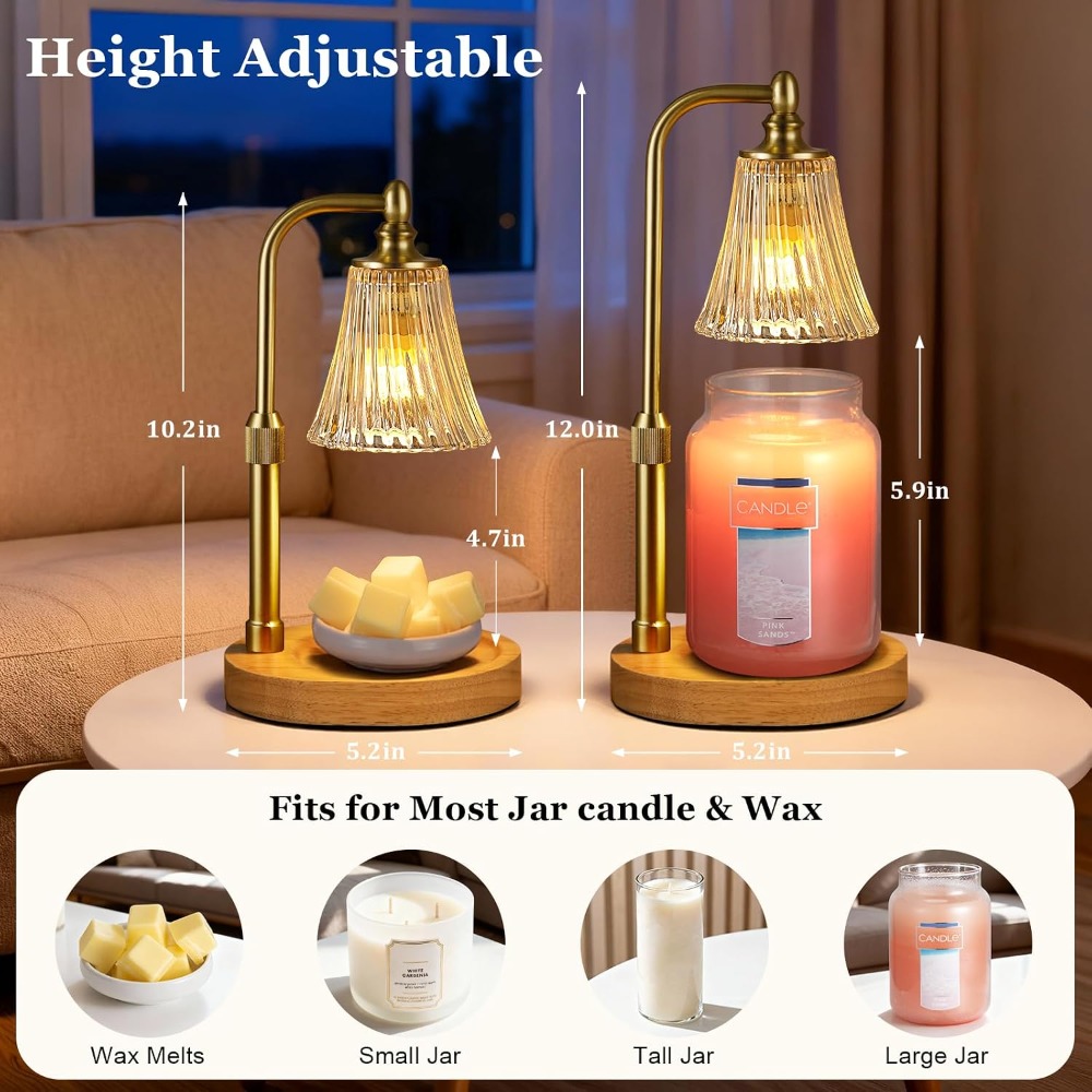 Candle Warmer Lamp with Timer  - Home Decor Free Images avis et prix