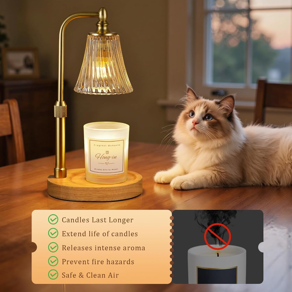 Candle Warmer Lamp with Timer  - Home Decor Free Images avis et prix