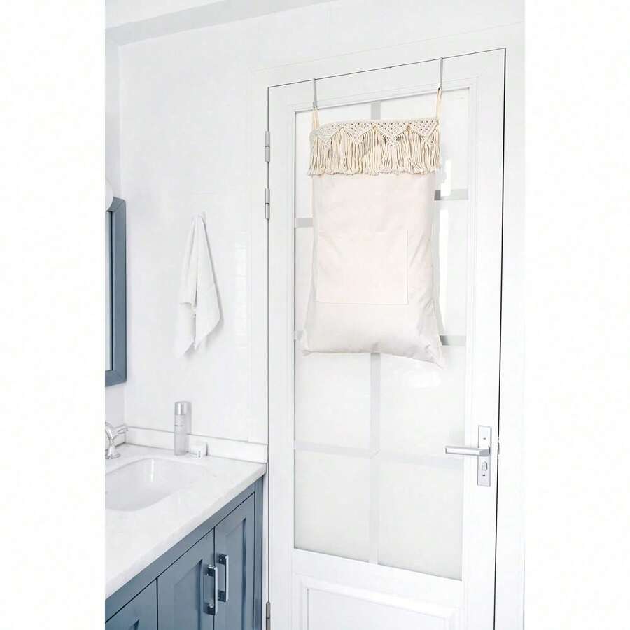 Macrame Hanging Laundry Hamper - Home Decor Hampers avis et prix