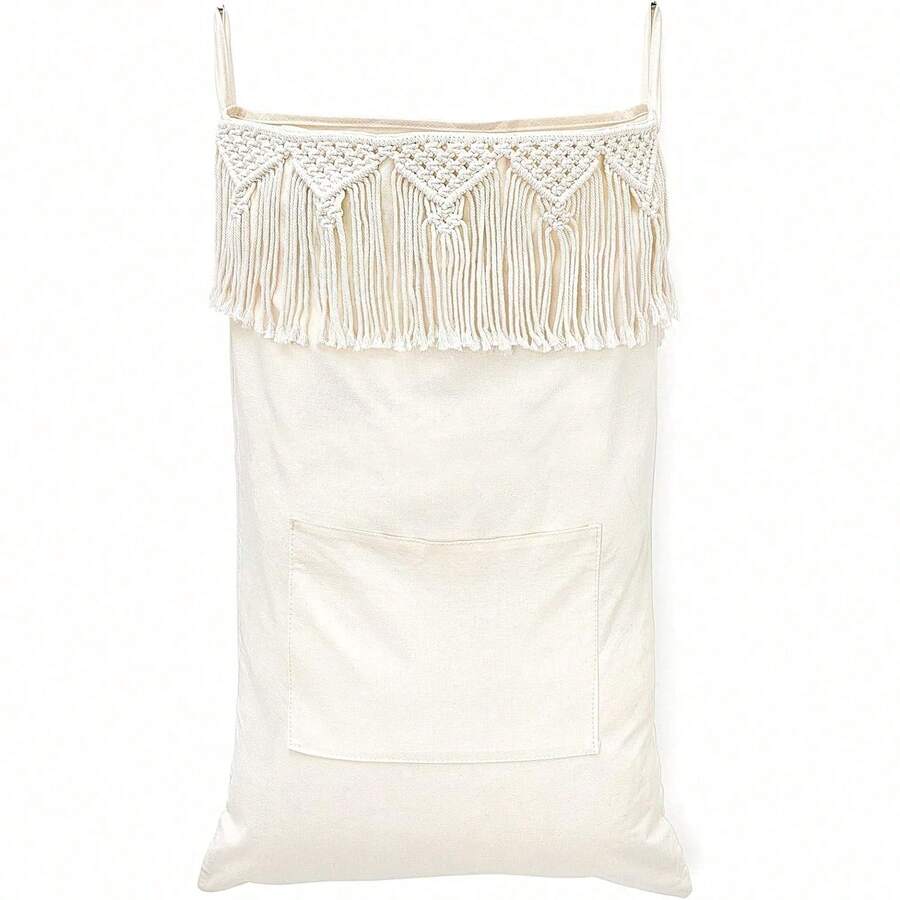 Macrame Hanging Laundry Hamper - Home Decor Hampers avis et prix