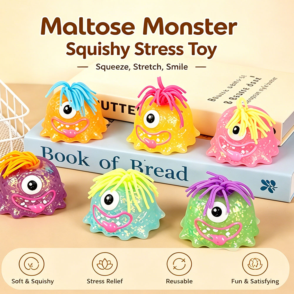 Kawaii Maltose Monster Squishy - Home Decor Aesthetic avis et prix