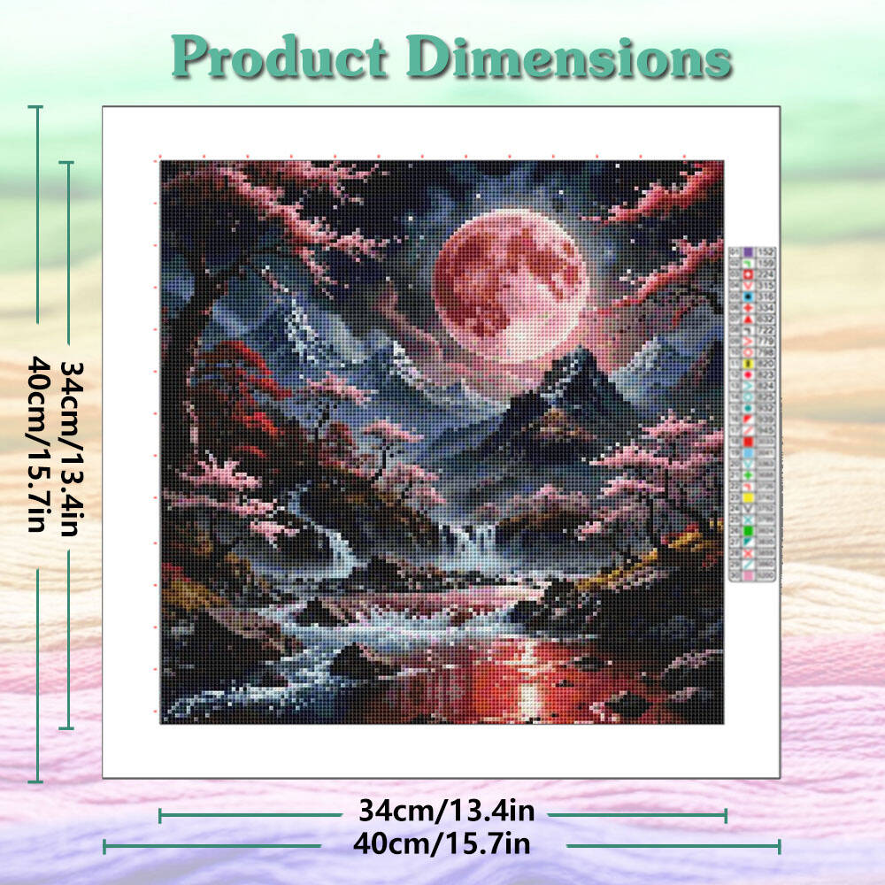 Embroidery Mountain DIY cross  - Home Decor Under 100 avis et prix