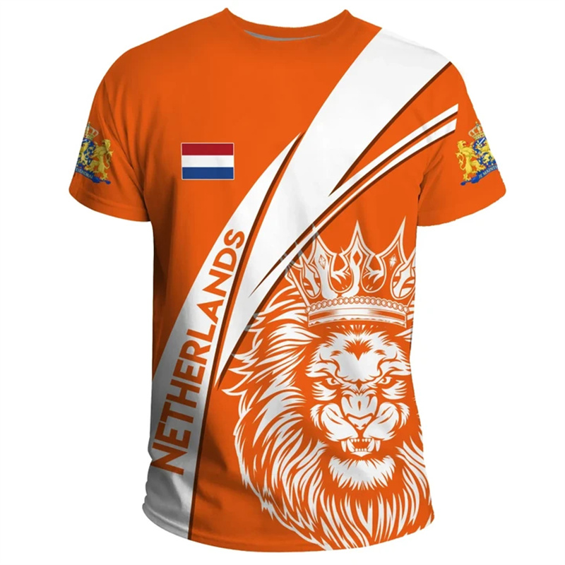 2026 Netherlands Flag T-shirt  - Home Decor Netherlands avis et prix