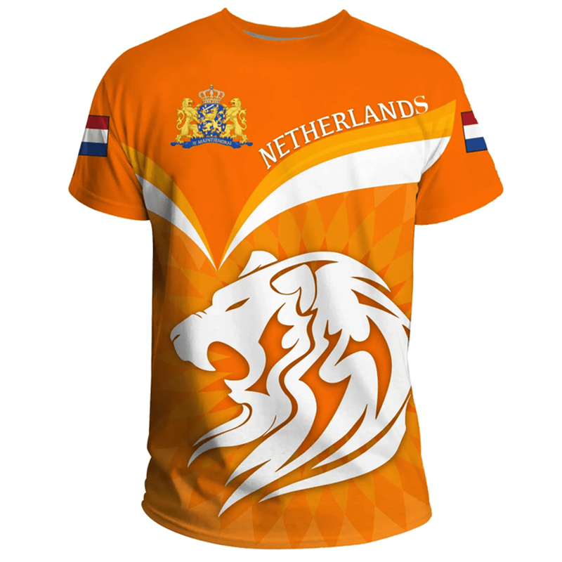 2026 Netherlands Flag T-shirt  - Home Decor Netherlands avis et prix
