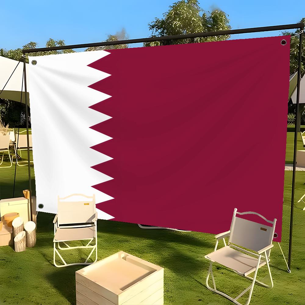 Qatar Flags Custom Decorative  - Home Decor Qatar avis et prix
