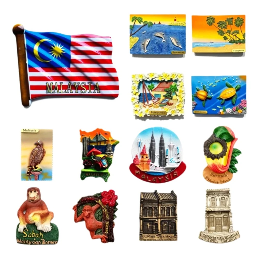 Malaysia 3D Fridge Magnets, Ku - Home Decor Kuala Lumpur avis et prix