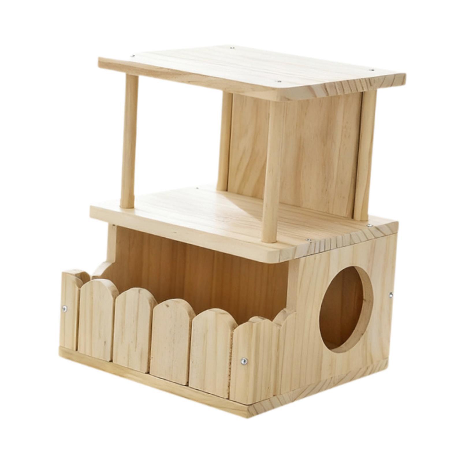Chinchillas House Wooden Hideo - Home Decor Habitat avis et prix