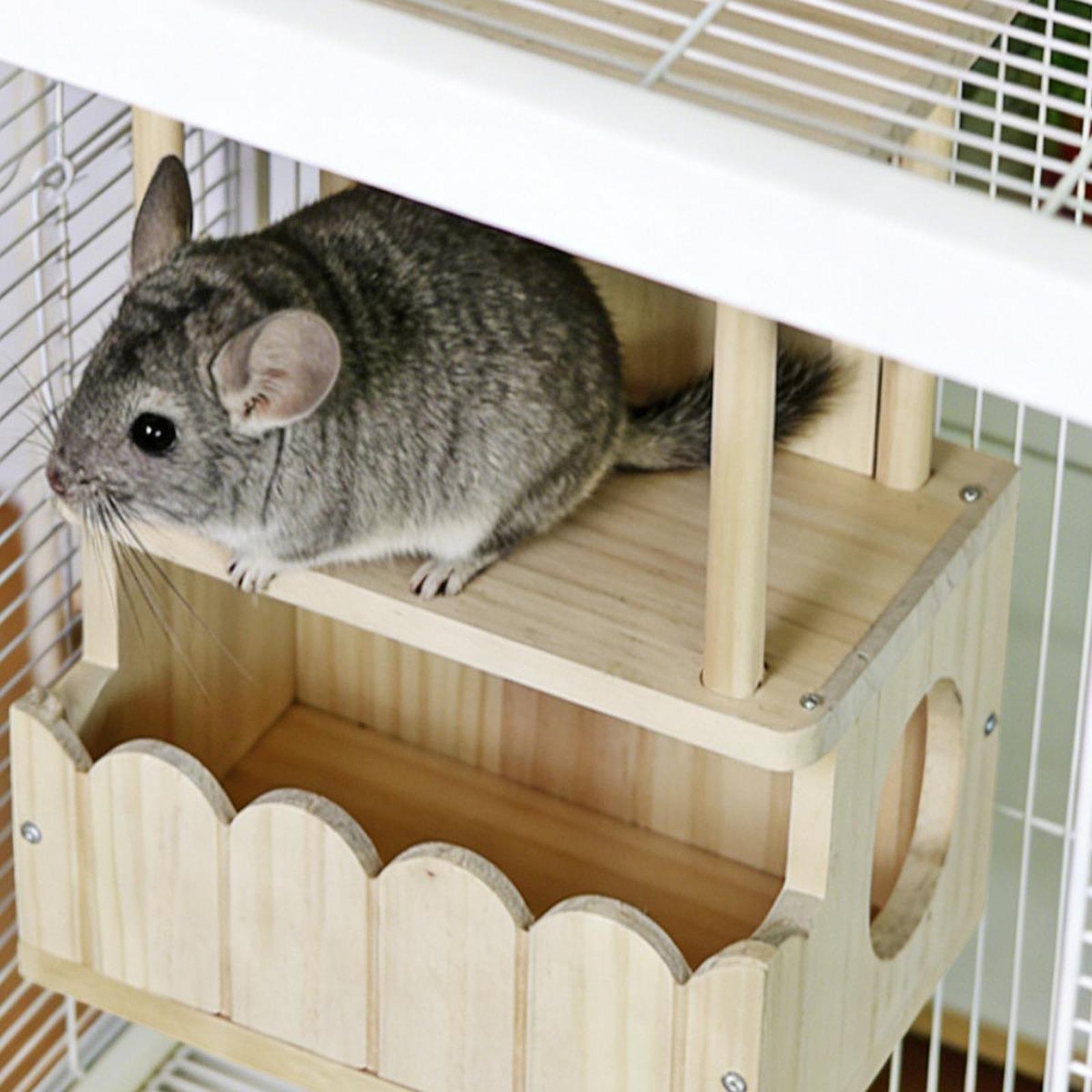 Chinchillas House Wooden Hideo - Home Decor Habitat avis et prix
