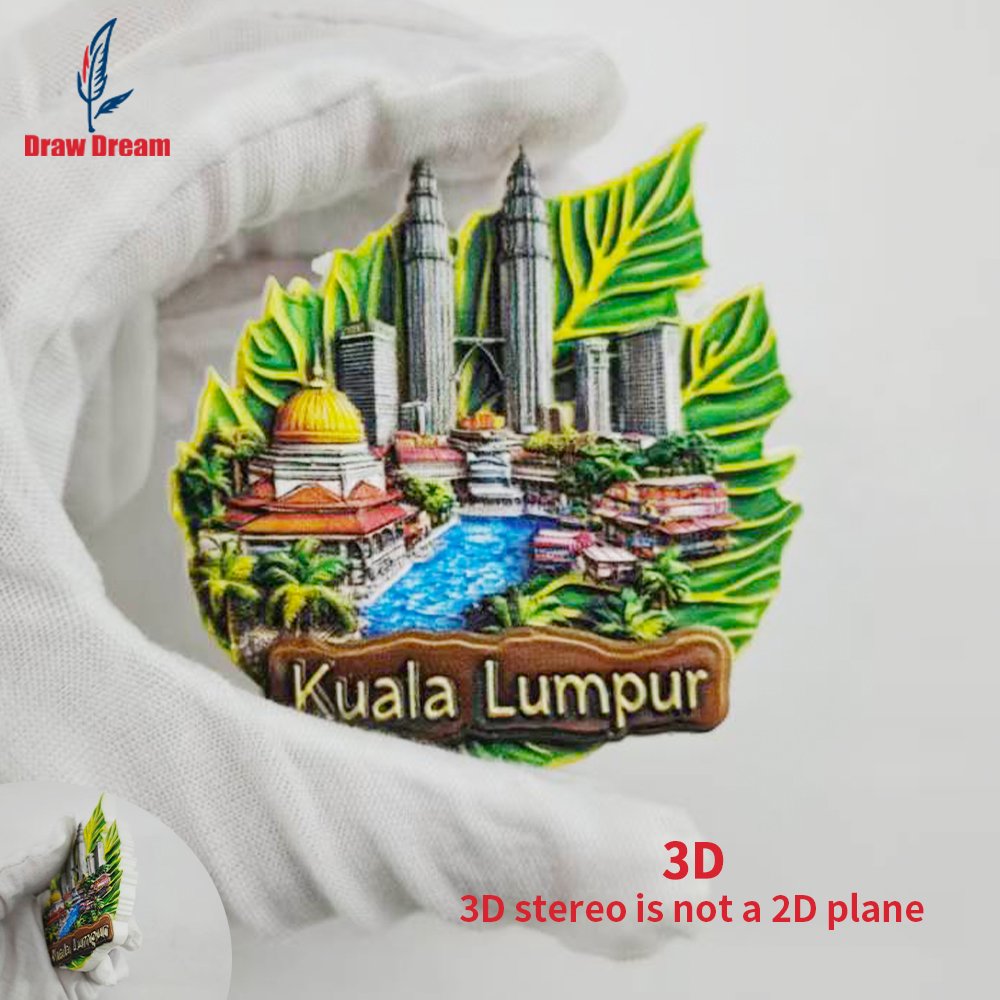 1Pc Kuala Lumpur Creative 3D E - Home Decor Kuala Lumpur avis et prix