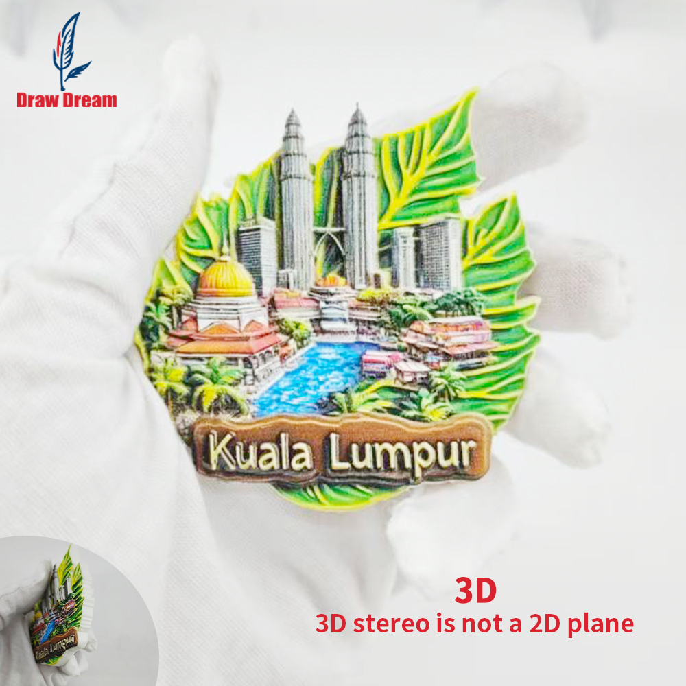 1Pc Kuala Lumpur Creative 3D E - Home Decor Kuala Lumpur avis et prix