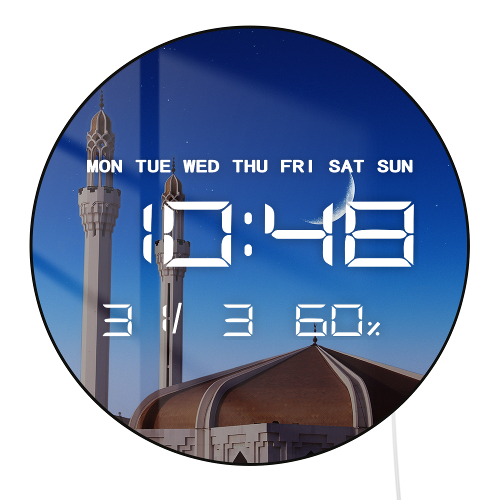 Crescent Moon Above Mosque LED - Home Decor Jeddah avis et prix
