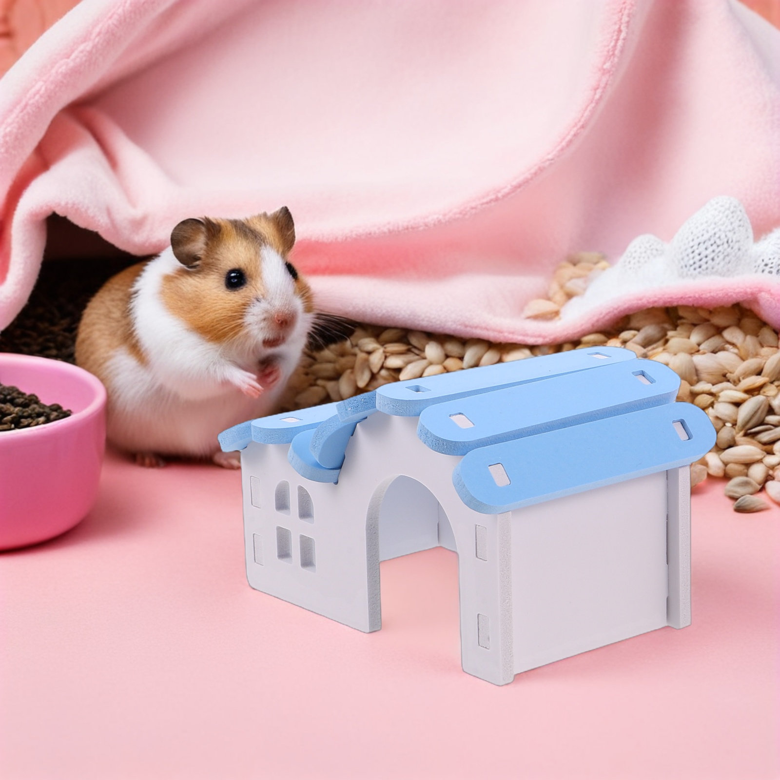 2Pcs Cute Hamster Hideaway Hom - Home Decor Habitat avis et prix