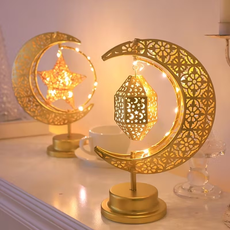 Ramadan LED Night Light Rotati - Home Decor Ramadan avis et prix