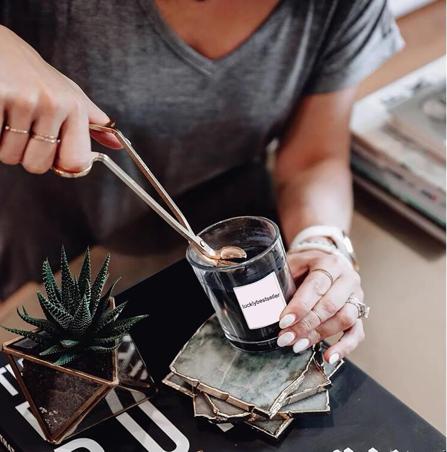 Candle Wick Trimmer with Snuff - Home Decor Free Images avis et prix