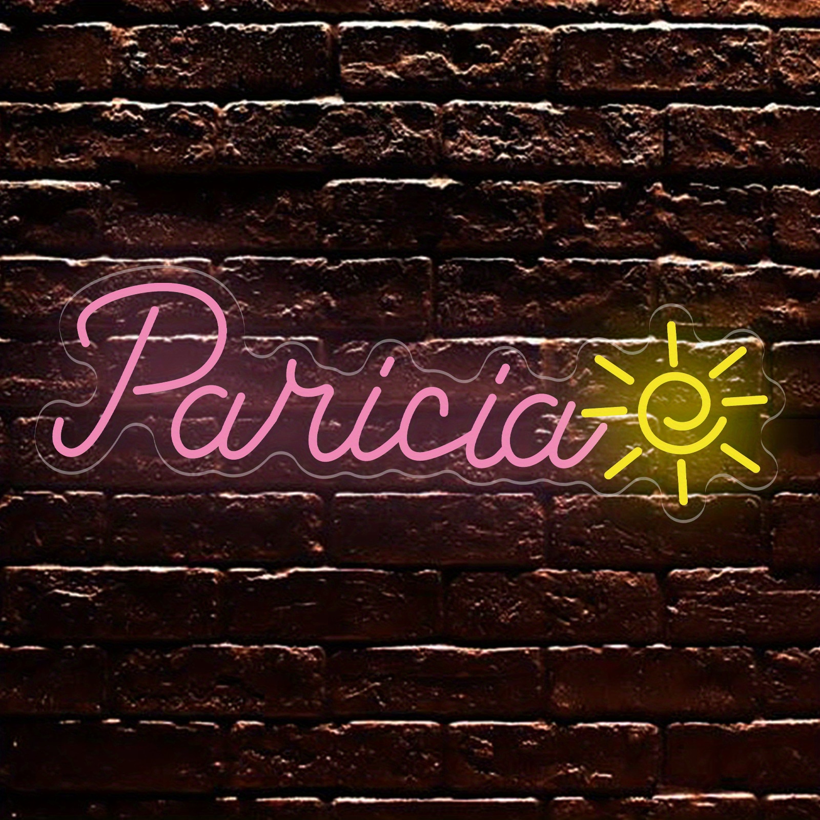 Custom Neon with Name&Sun Sign - Home Decor Store avis et prix