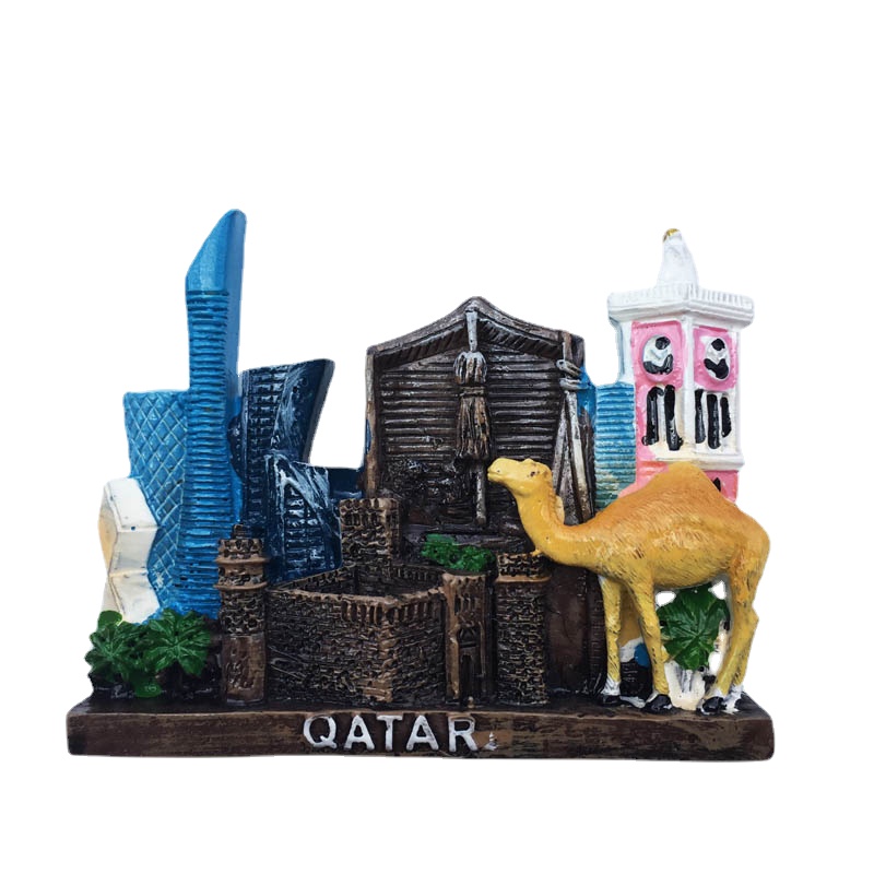 Qatar Travelling Fridge Magnet - Home Decor Qatar avis et prix