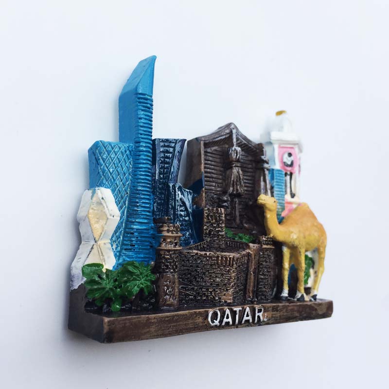 Qatar Travelling Fridge Magnet - Home Decor Qatar avis et prix