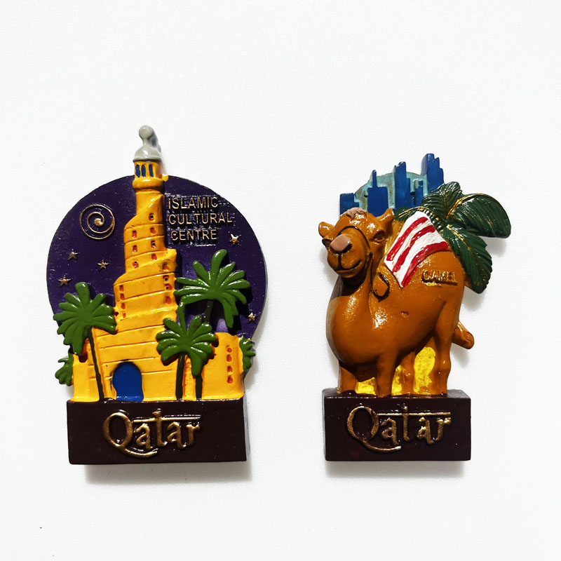 Qatar Travelling Fridge Magnet - Home Decor Qatar avis et prix