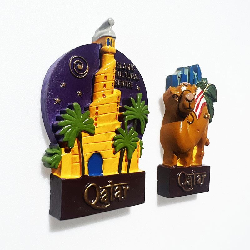 Qatar Travelling Fridge Magnet - Home Decor Qatar avis et prix