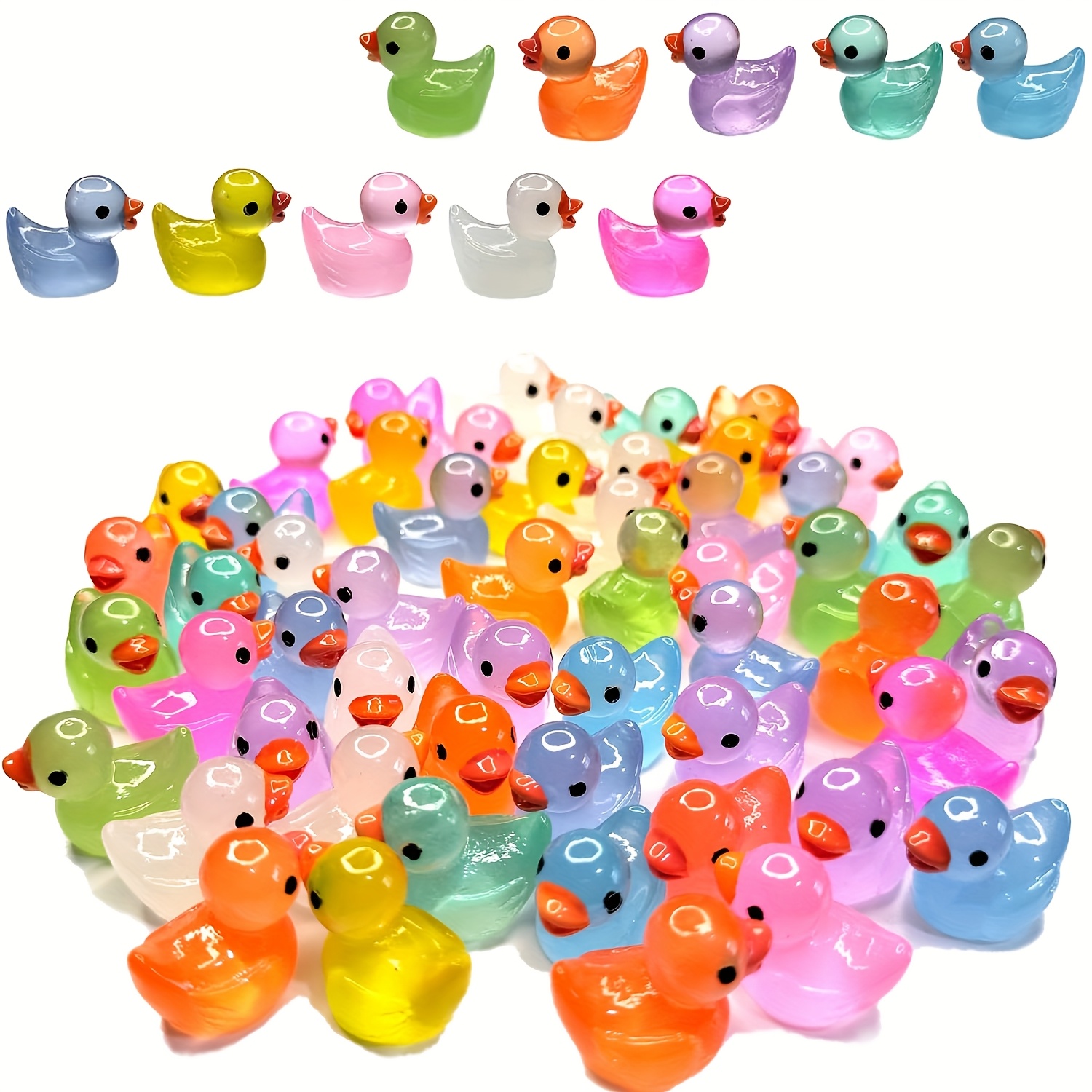 30/60/100PCS Luminous Mini Duc - Home Decor Under 100 avis et prix