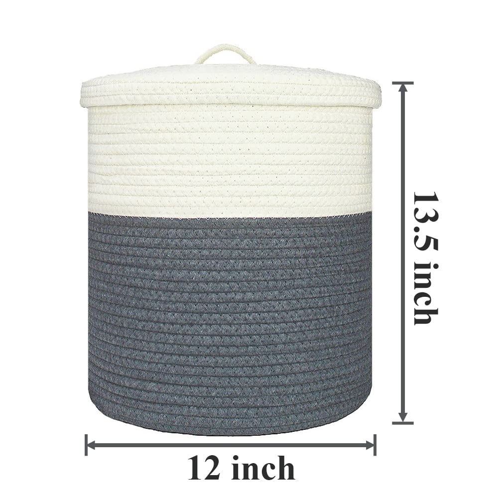 Cotton Rope Storage Basket wit - Home Decor Hampers avis et prix