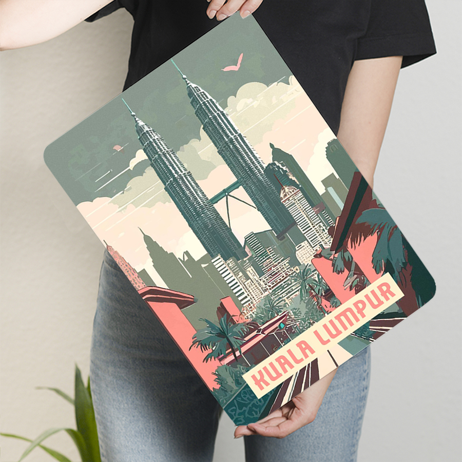 Kuala Lumpur Skyline Metal Wal - Home Decor Kuala Lumpur avis et prix