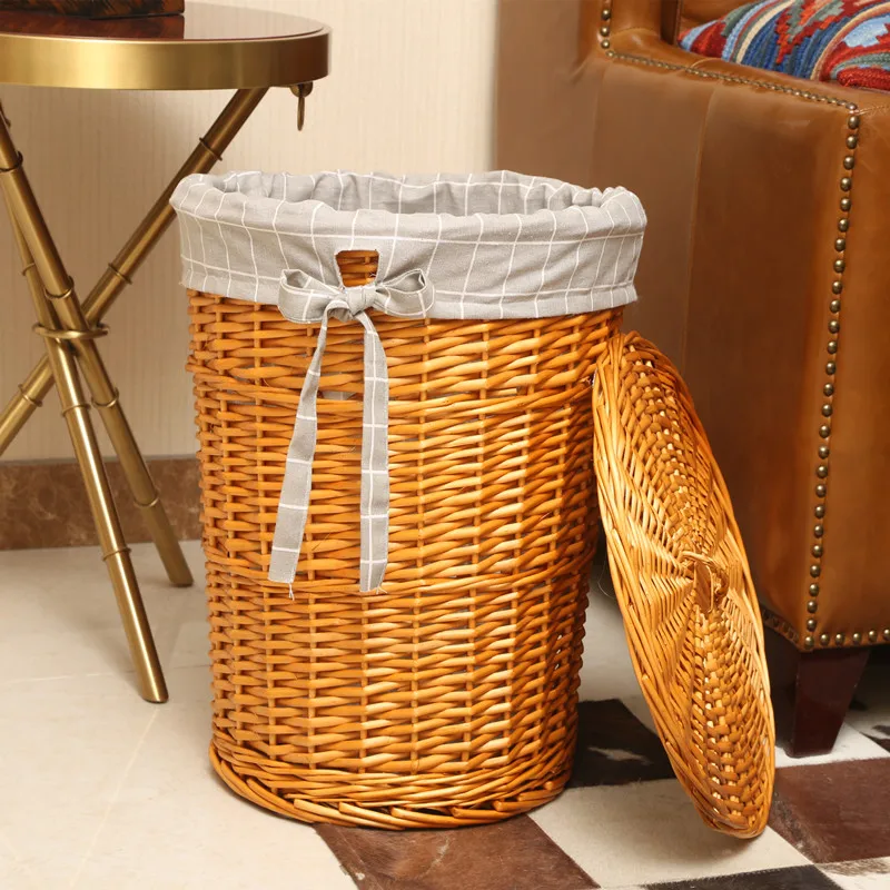 Rattan Hamper Stylish Laundry  - Home Decor Hampers avis et prix