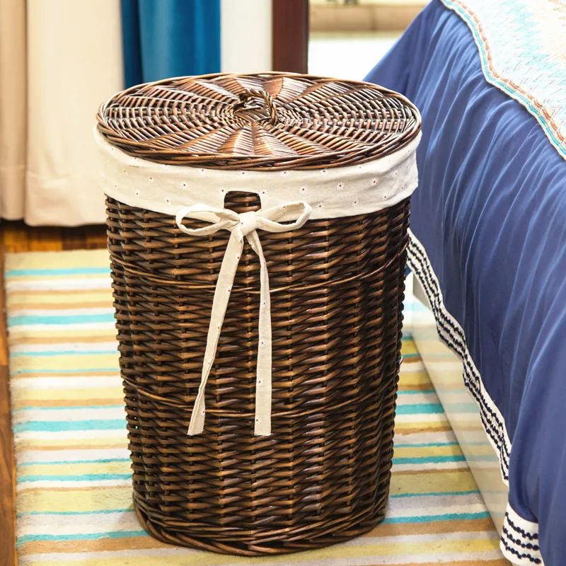 Rattan Hamper Stylish Laundry  - Home Decor Hampers avis et prix