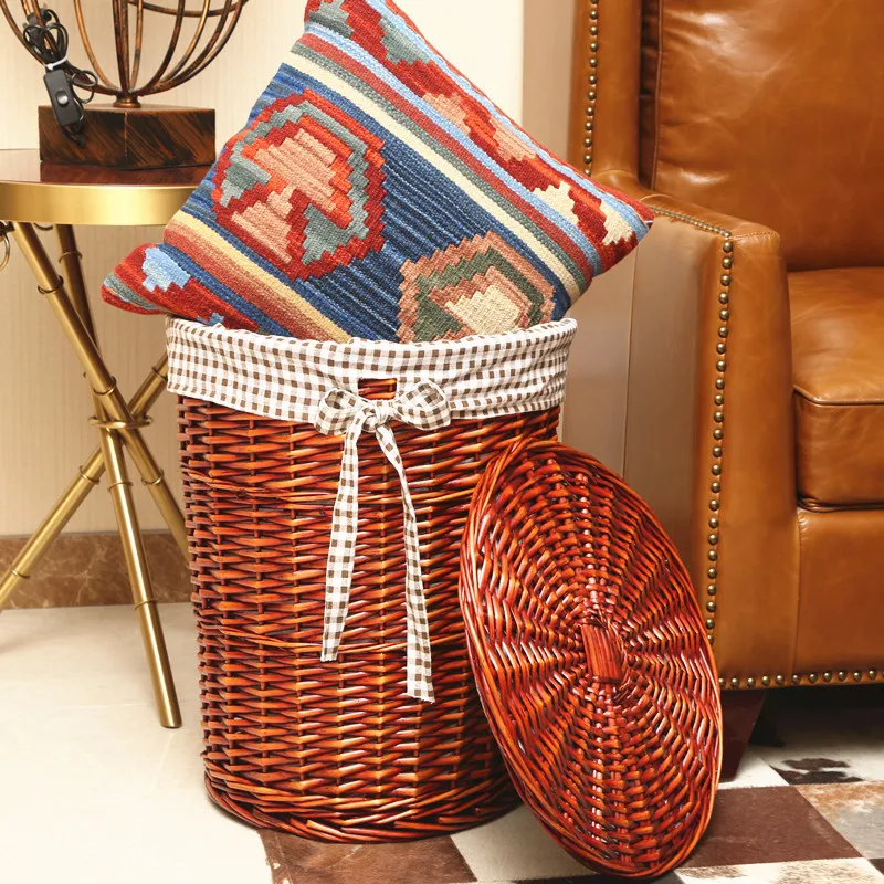 Rattan Hamper Stylish Laundry  - Home Decor Hampers avis et prix