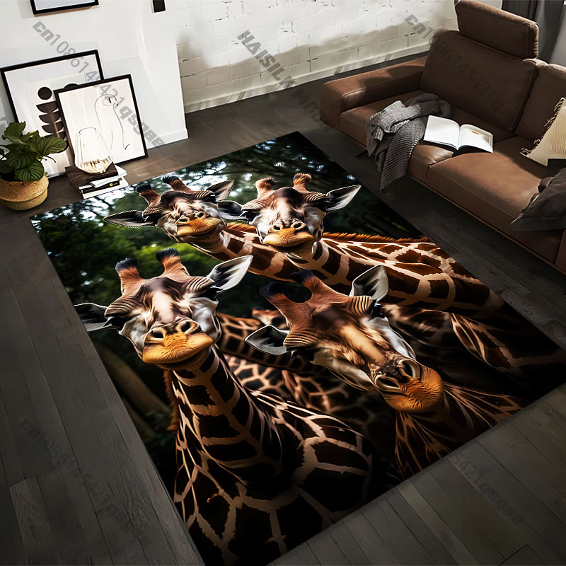 21 Sizes Curious giraffes in n - Home Decor Habitat avis et prix