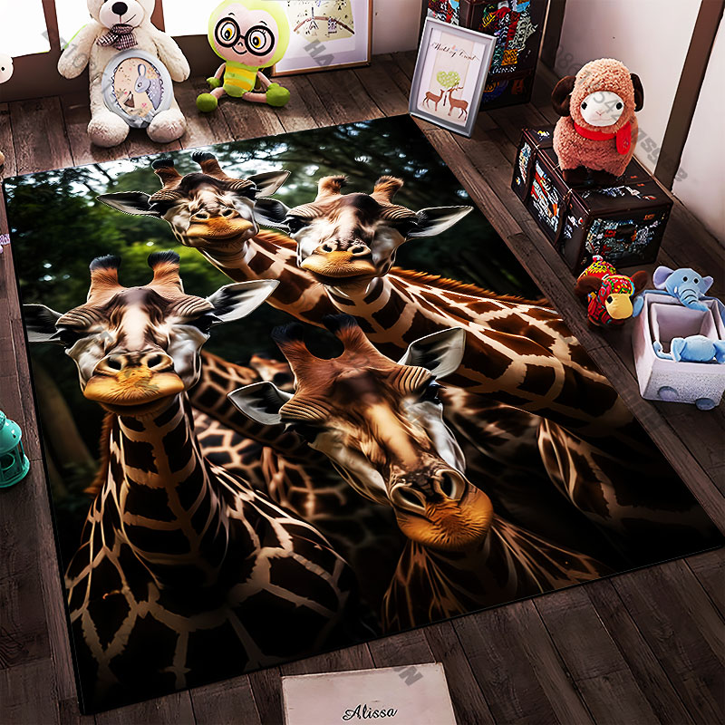 21 Sizes Curious giraffes in n - Home Decor Habitat avis et prix