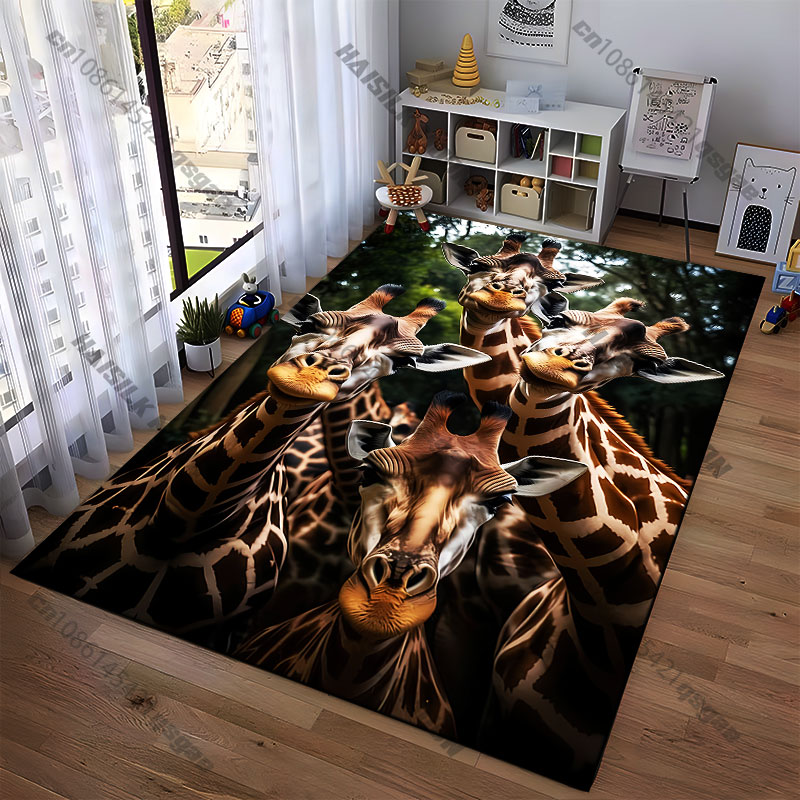 21 Sizes Curious giraffes in n - Home Decor Habitat avis et prix