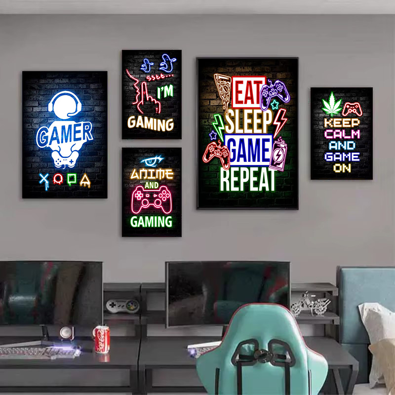 1pc frameless Canvas Painting  - Home Decor Games Free avis et prix