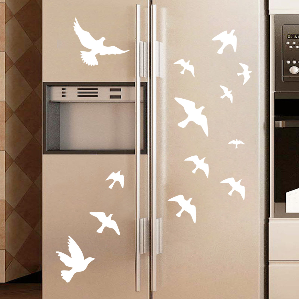 12Pcs/set Bird Wall Stickers H - Home Decor Vinyl Flooring avis et prix