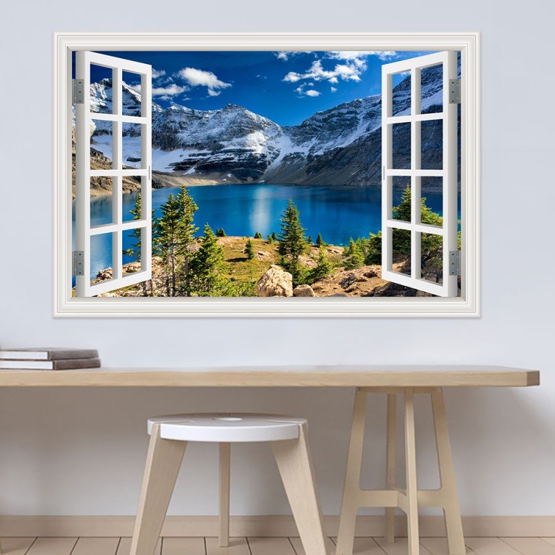 Modern 3D Large Landscape Wall - Home Decor Vinyl Flooring avis et prix