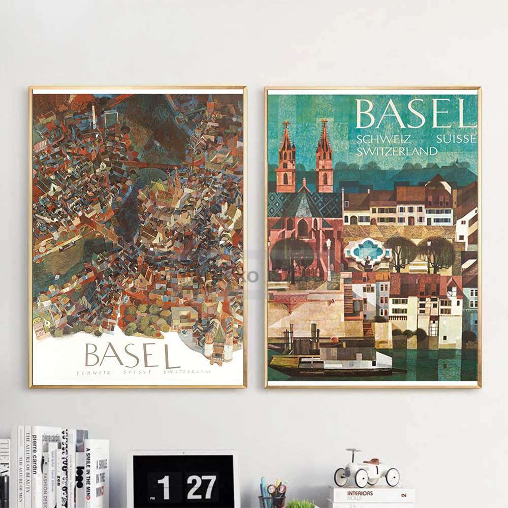 Switzerland Vintage Travel Pos - Home Decor Zurich avis et prix
