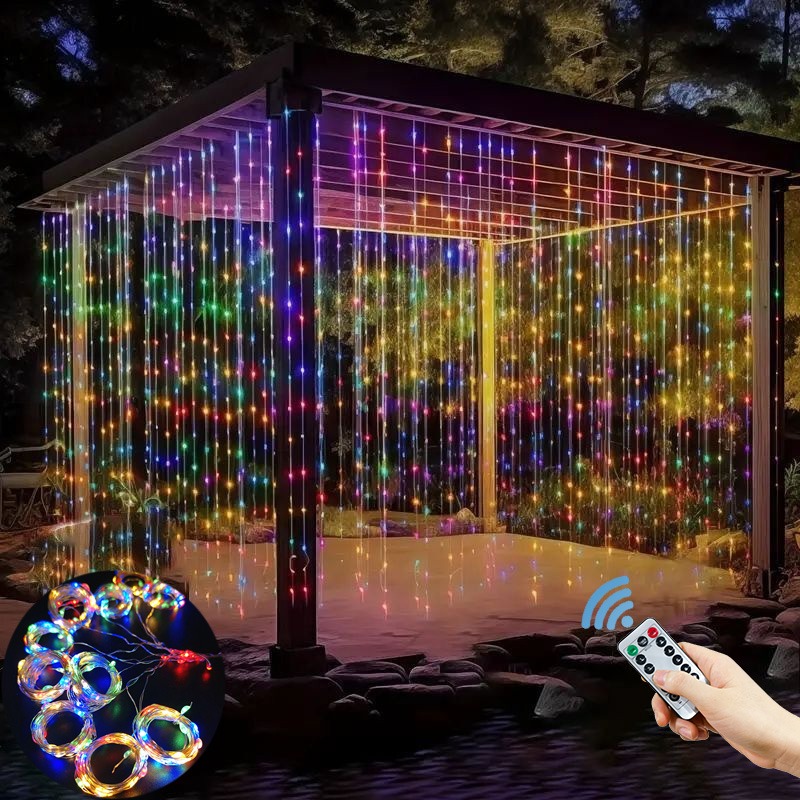 3/4/6m LED Curtain String Ligh - String Curtain Light avis et prix