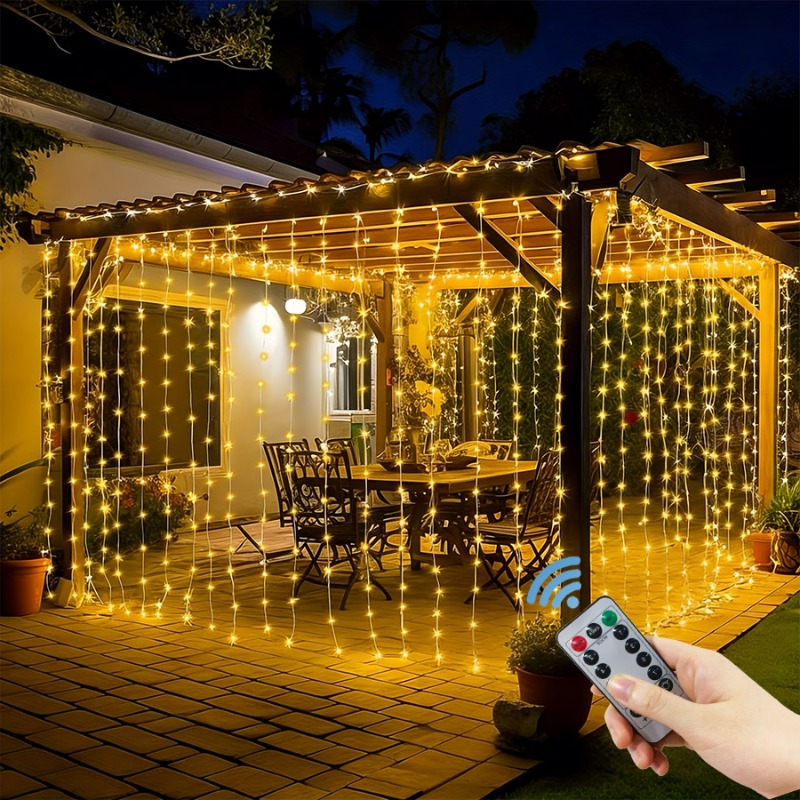 3/4/6m LED Curtain String Ligh - String Curtain Light avis et prix