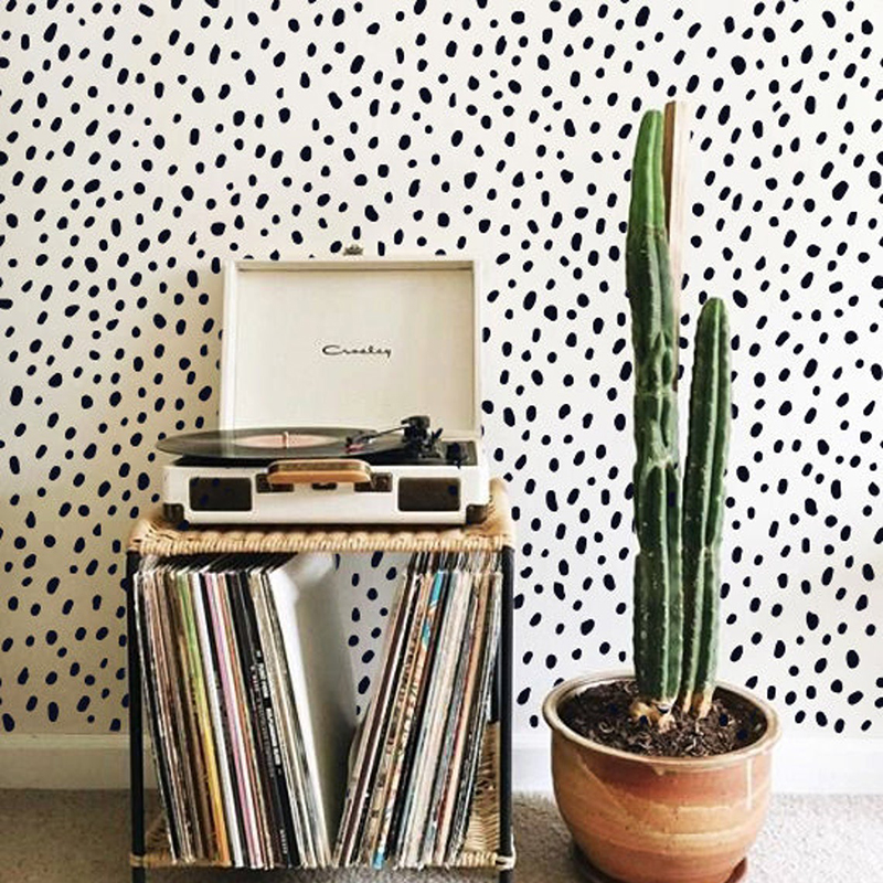 140 Pcs Polka Dots Nordic Wall - Home Decor Vinyl Flooring avis et prix