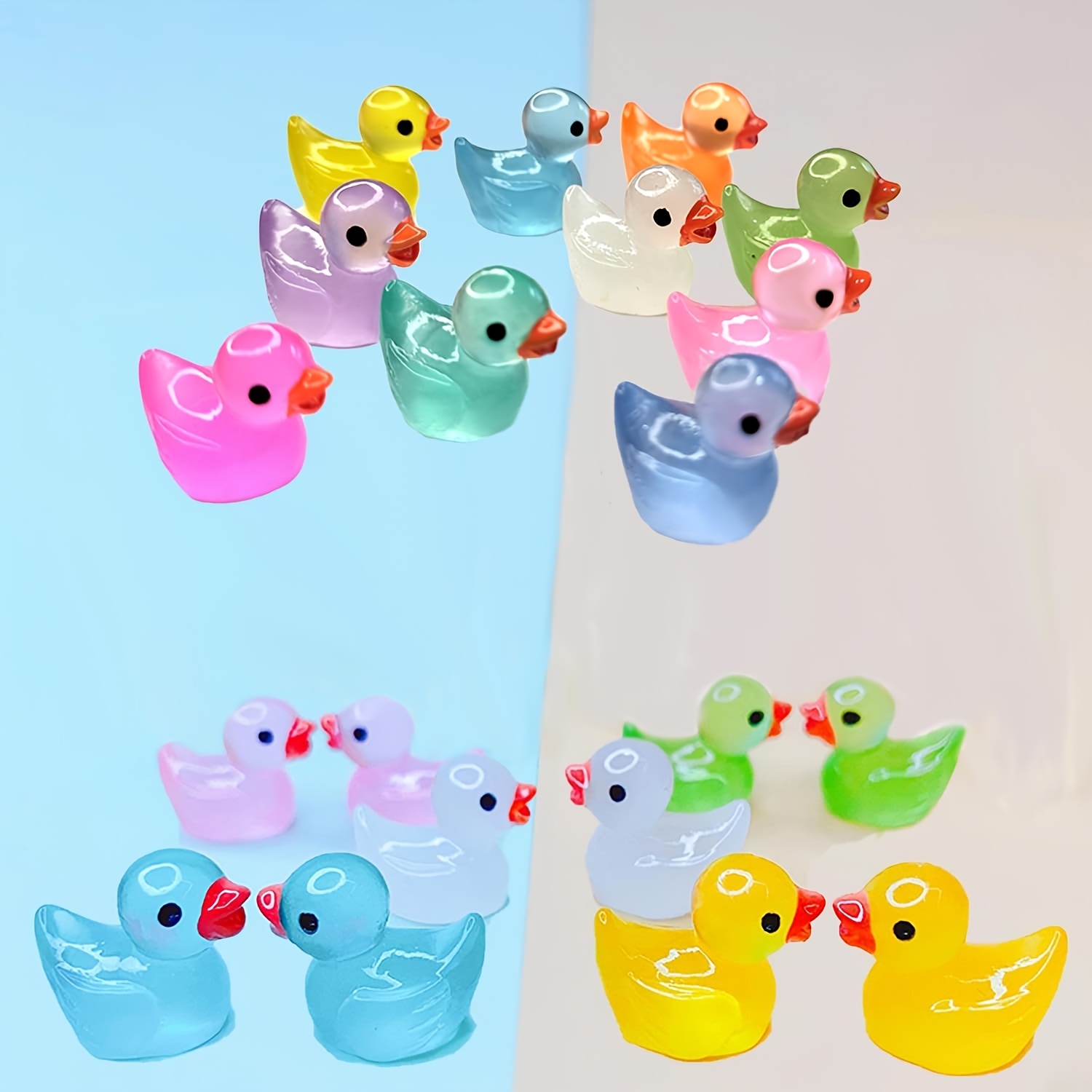 30/60/100PCS Luminous Mini Duc - Home Decor Under 100 avis et prix