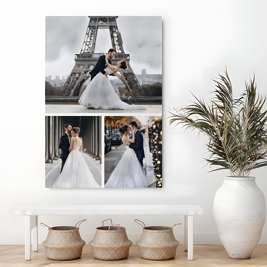 2D flat-1pc Framed Canvas Canv - Home Decor Free Images avis et prix